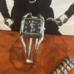 Geneva Platinum Women's Silver Watch‎